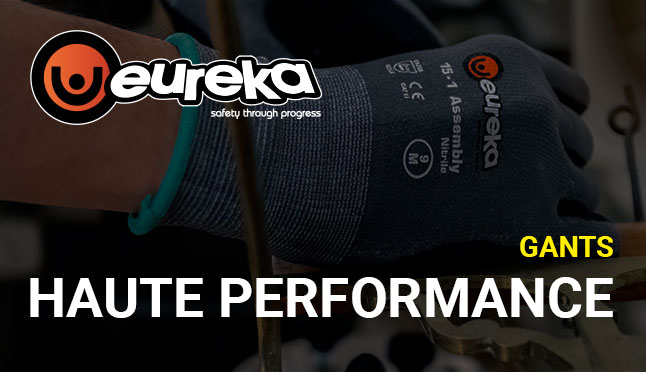 Eureka, gants haute performance